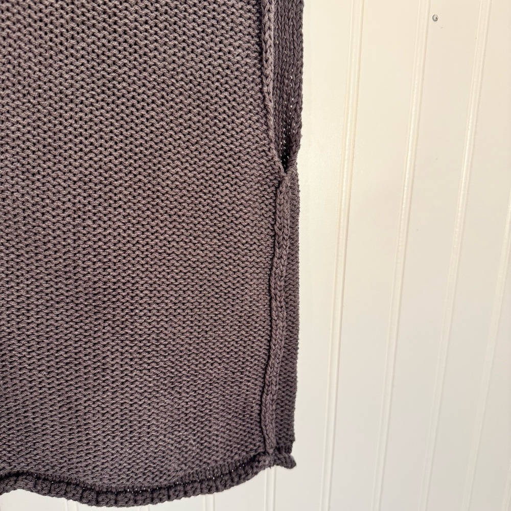 Free People Stolen Hearts Knitted Crop Tank Vest Women’s Size Small 100% Cotton - Picture 5 of 14
